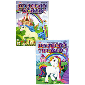 Book Coloring Unicorn