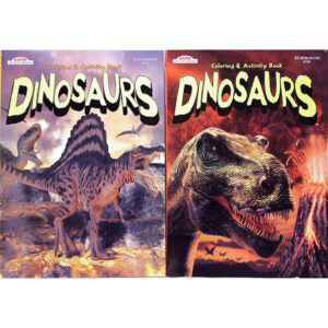 Book Coloring Dinosaurs