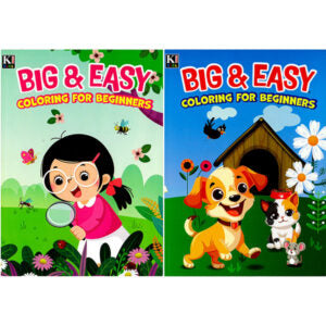 Book Colouring Big & Easy