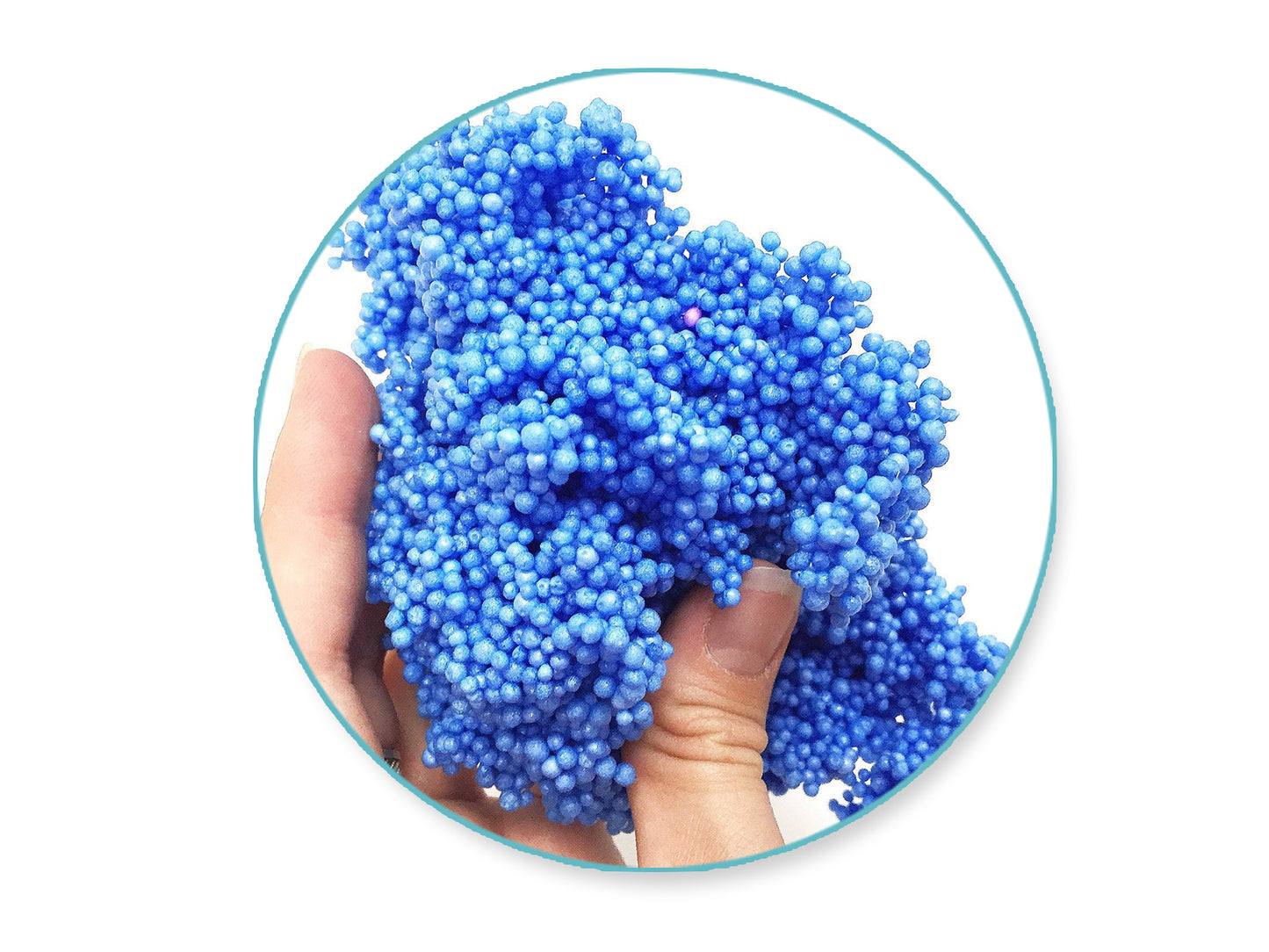 Polyfoam Beads: 2mm to 5mm White 20g