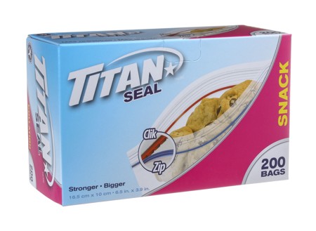 TITAN SEAL SNACK BAG 200/PK