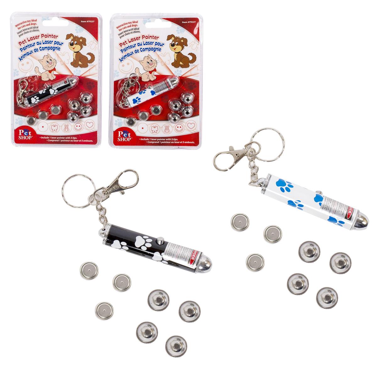 Pet Shop, Laser Pointer with Five Tips, 2 styles, clamshell,(CS),