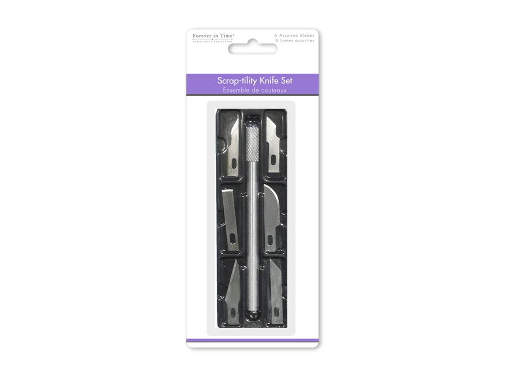 Paper Craft Essential: Utility Knife Set w/6 Blades