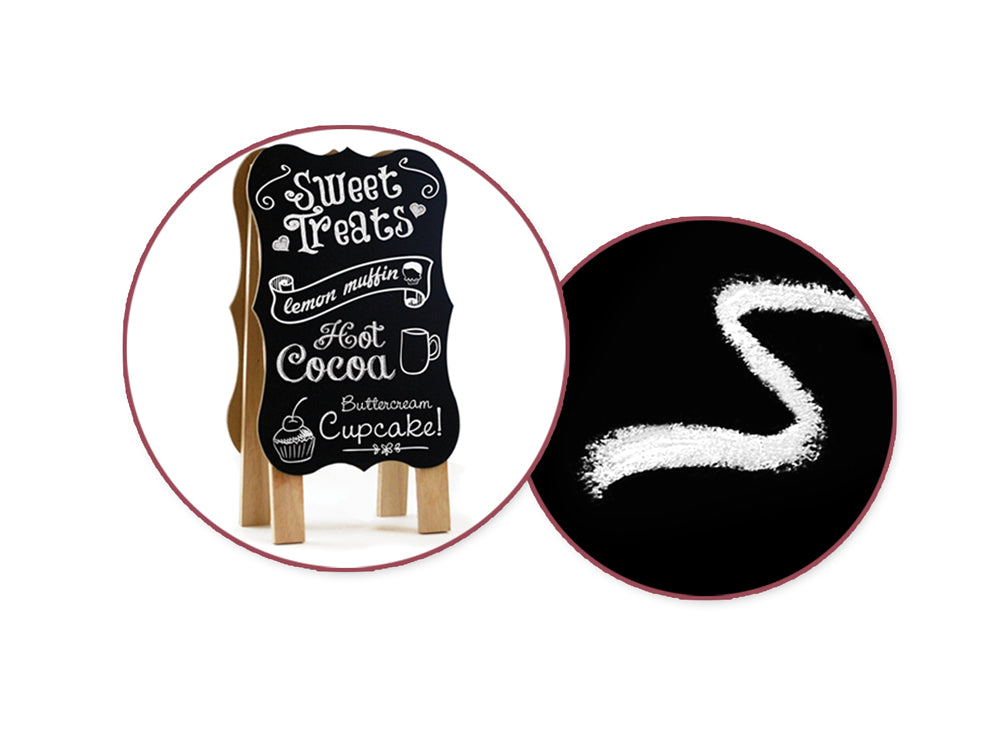 Craft Decor: Chalk Writer 2pk Blister-Carded A) White