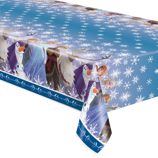 Disney Frozen 2 Rectangular Plastic Table Cover  54" x 84"