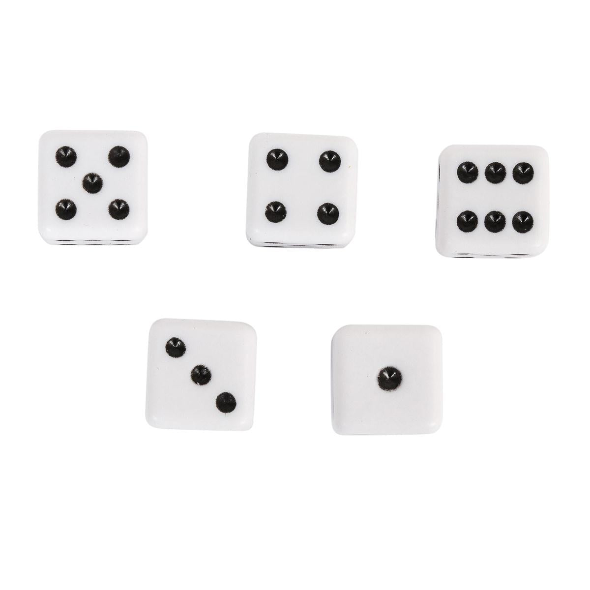 U-Game Zone 6-pc Square Dice Set, b/c