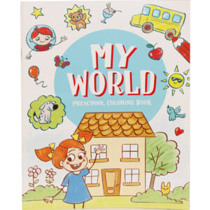 Book Coloring My World