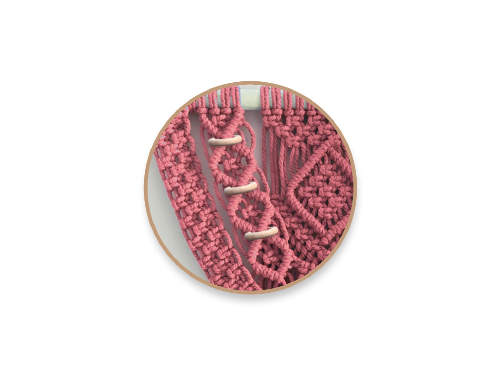 Craftwood: 25mm Craft Rings x17 Natural