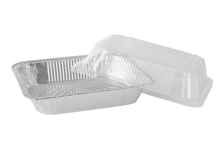 TITAN SHALLOW ALUMINIUM PAN WITH DOME LID 2/PK