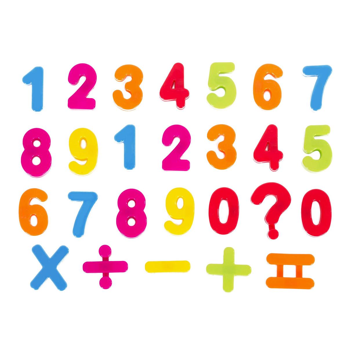 26-pc Magnetic Numbers, b/c (refer #09723),(CS)