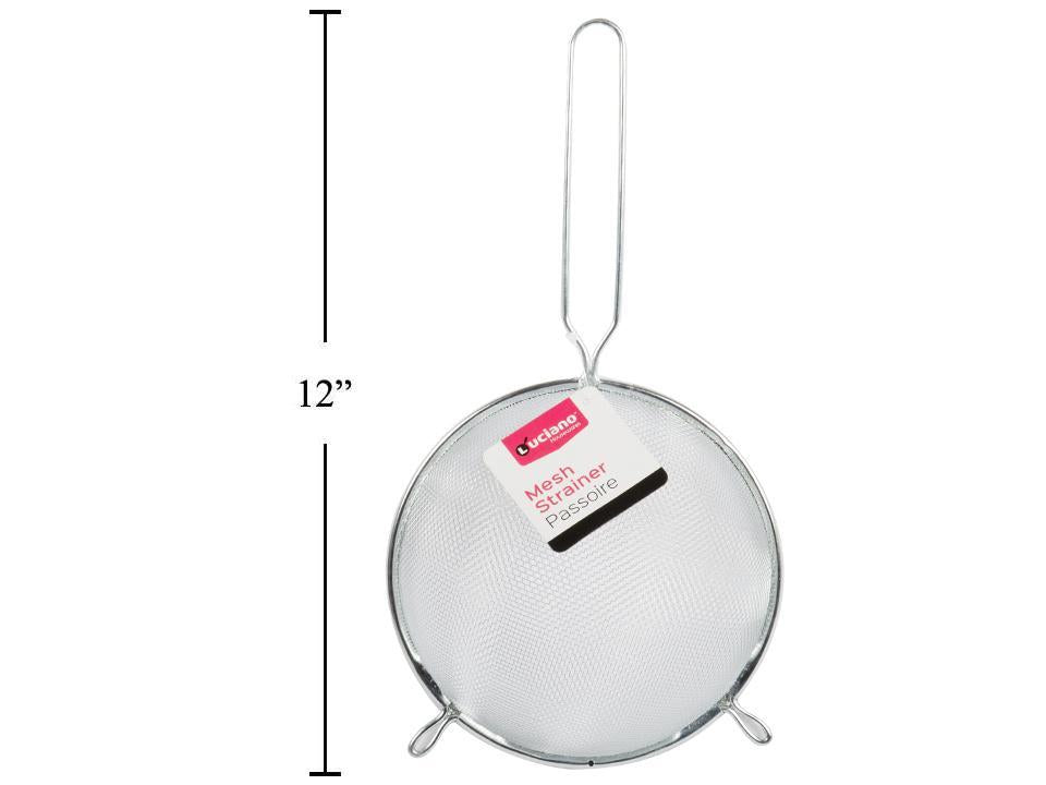 Luciano 6" Dia. Mesh Strainer, tag