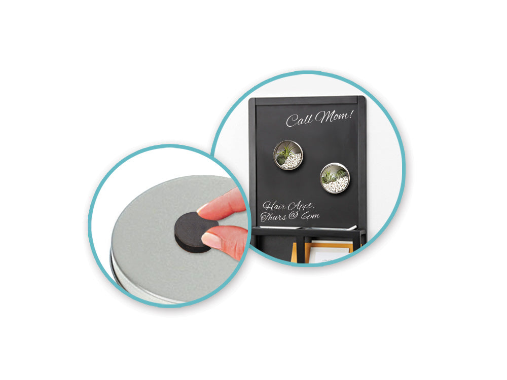 Magnetic Buttons: 22mm 8pcs/pk On Mirror