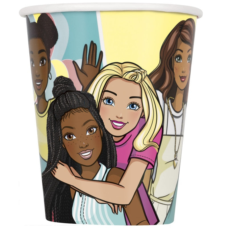 Barbie 9oz Paper Cups  8ct
