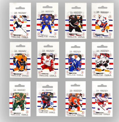 FUN & GAMES-15 HOCKEY TRADING CARDS CARD