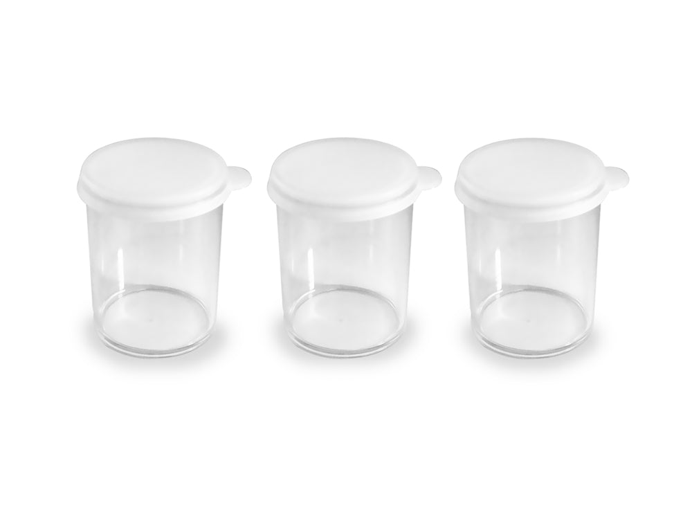 Craft/Bead Storage: 45ml (1.52 fl oz) Craft Storage Cups w/Lids x3