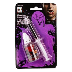 Party Gear Halloween Makeup Kit w/ Blood & Syringe, B/C