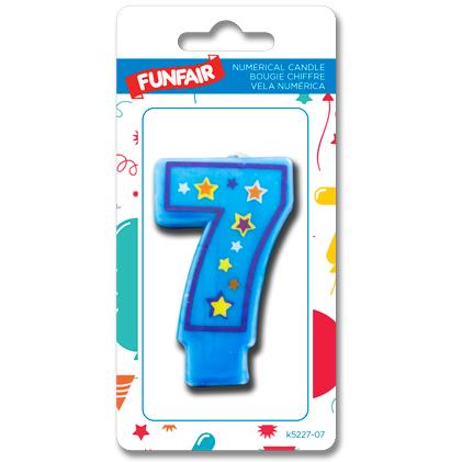 NUMBER CANDLE #7