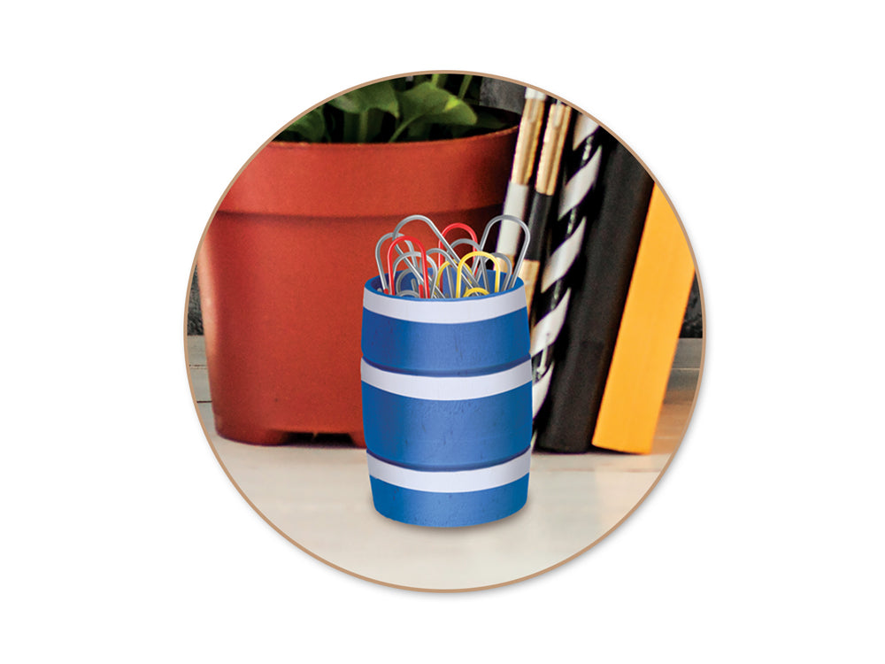 Craftwood: 2"x1.5" Mini Barrels 2pc Natural Routered