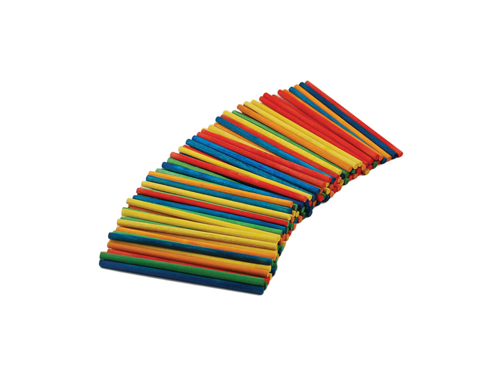 Craftwood: 1/8"x4" Colored Dowel 100/pk