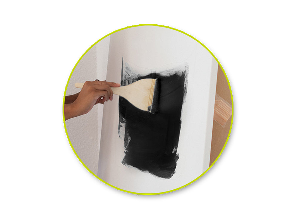 Color Factory Media: 4oz Gesso (118ml) Acrylic Primer & Surface Prep B) Black