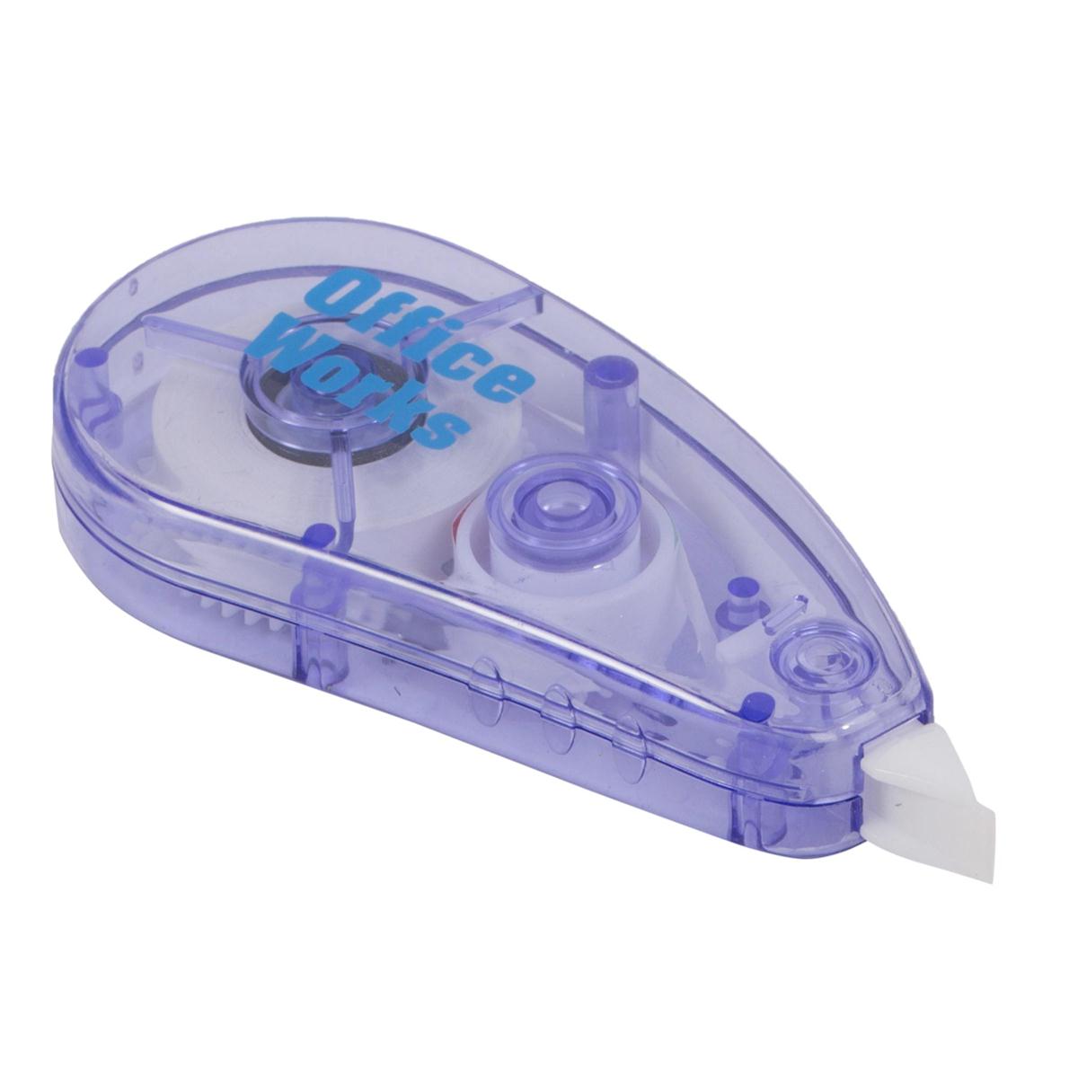 O.WKs. Correction Tape, 2 Colours, 8m(L) x 5mm(W), b/c