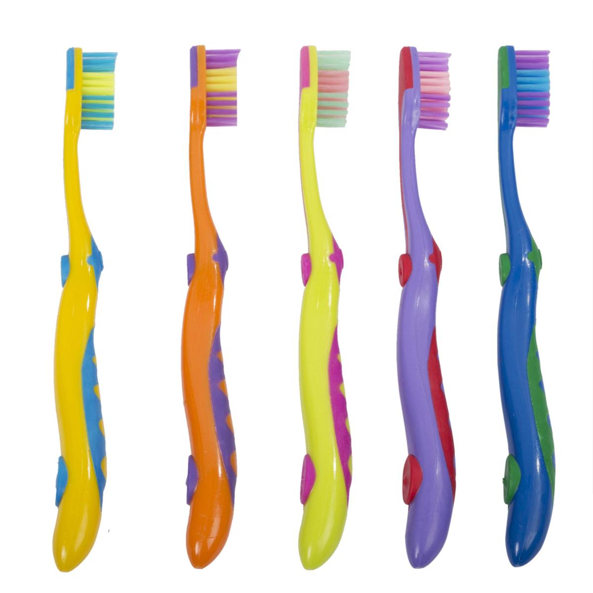 Bodico, 5-pc Kid's Toothbrushes, b/c