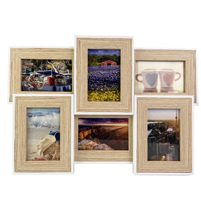 WOOD MULTI FRAME SET 4'' X 6''