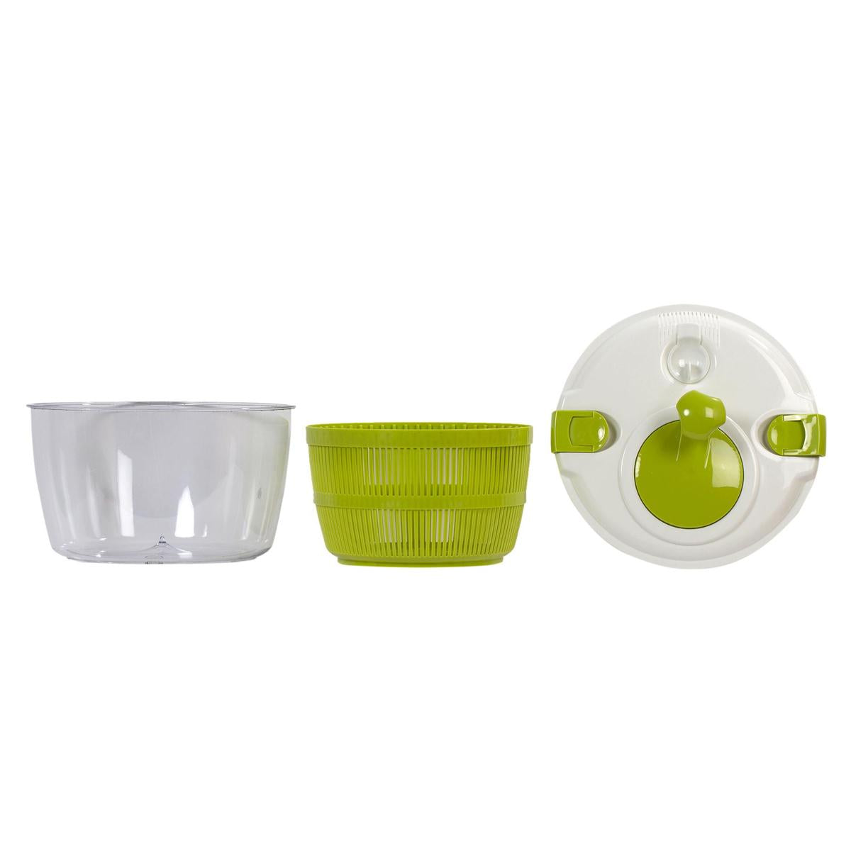 L.Gourmet 10.25"D Salad Spinner w/ Cap, shrink wrap w/ insert (CP)