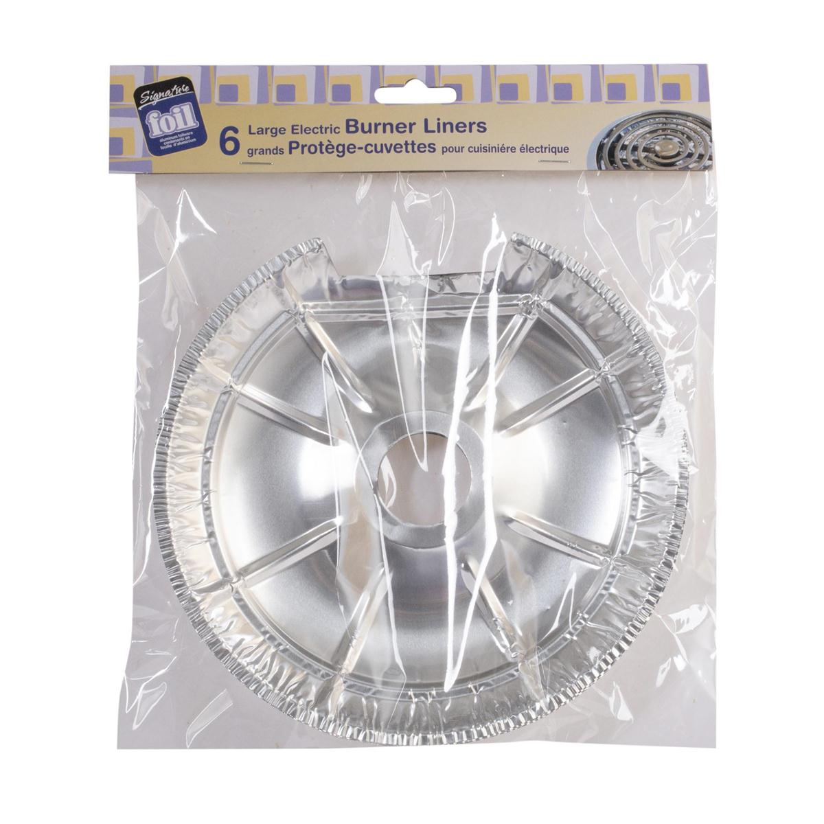 SiG.Kit 6-pc Large Foil Burner Liners, PBH