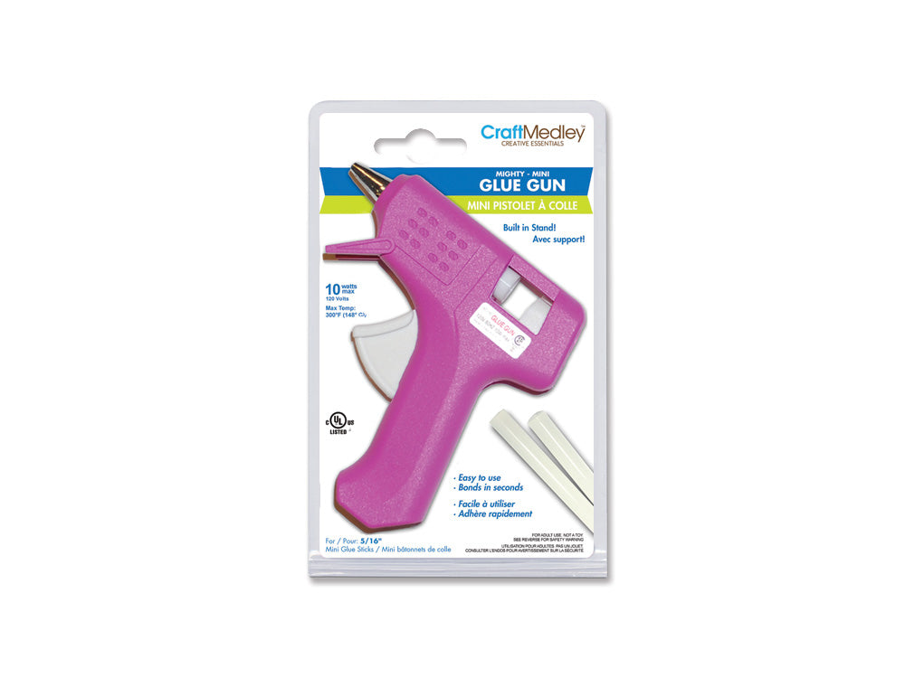 Glue Gun: 10W Craft Mighty-Mini w/Trigger cULus Rated 120V