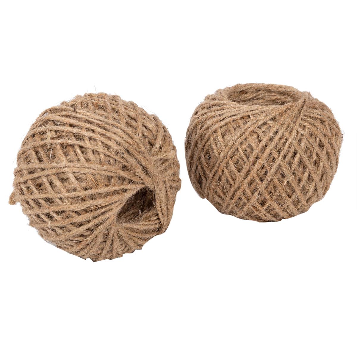 Garden E. 2pk 48M Balls of Jute Twine, pbh