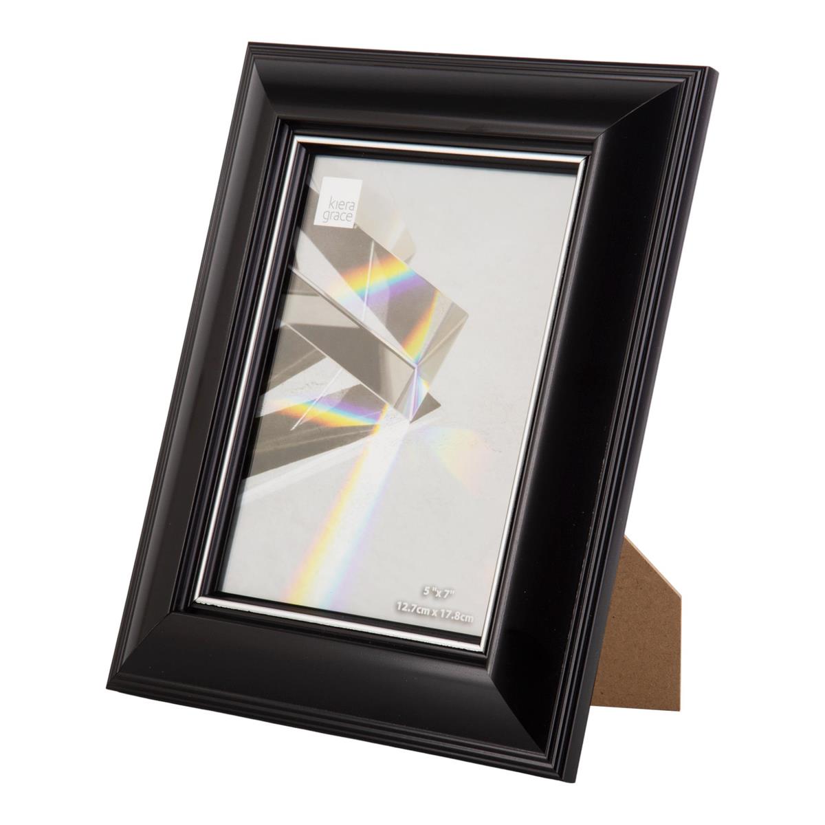 KG Hunter 5X7" Frame-Black W/ SILVER LINE ( LD S6 )