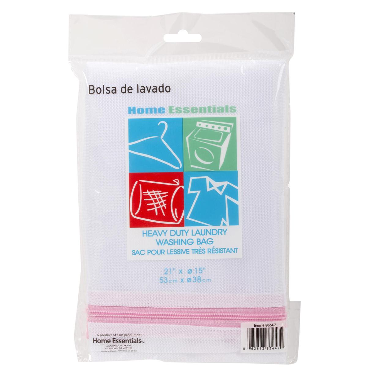 H.E. Heavy Duty Washing Bag, 15" dia. x 21" , opp bag