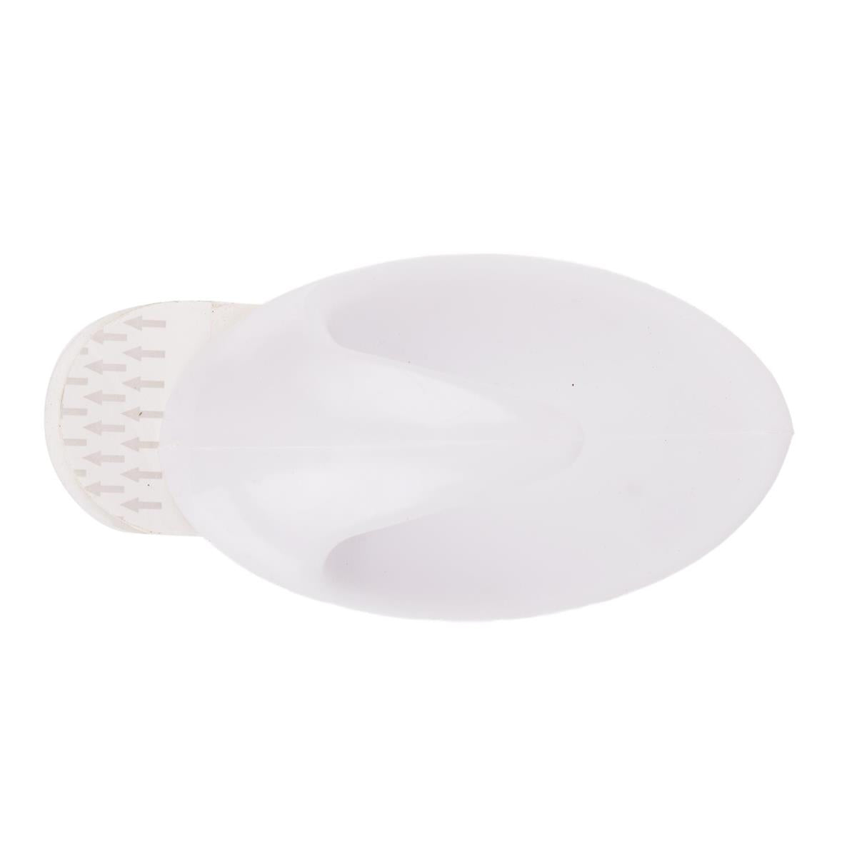 H.E. 2-PC Removable Hooks Self-adhesive. L:2.7"