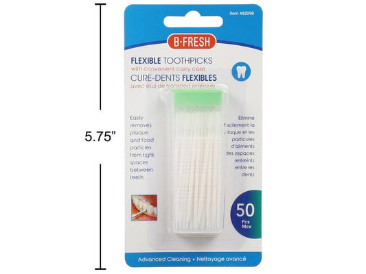 Bodico 50-pc Flexible Toothpicks,  b/c