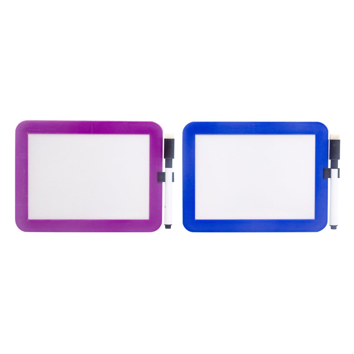 O.WKs. 4x5.5" White Board w/Mker, 2 col. 24/PDQ