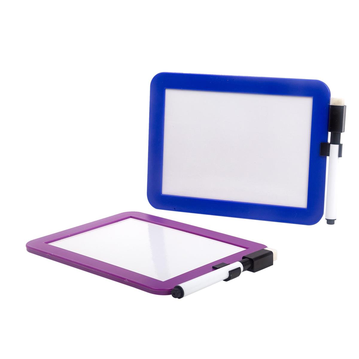 O.WKs. 4x5.5" White Board w/Mker, 2 col. 24/PDQ