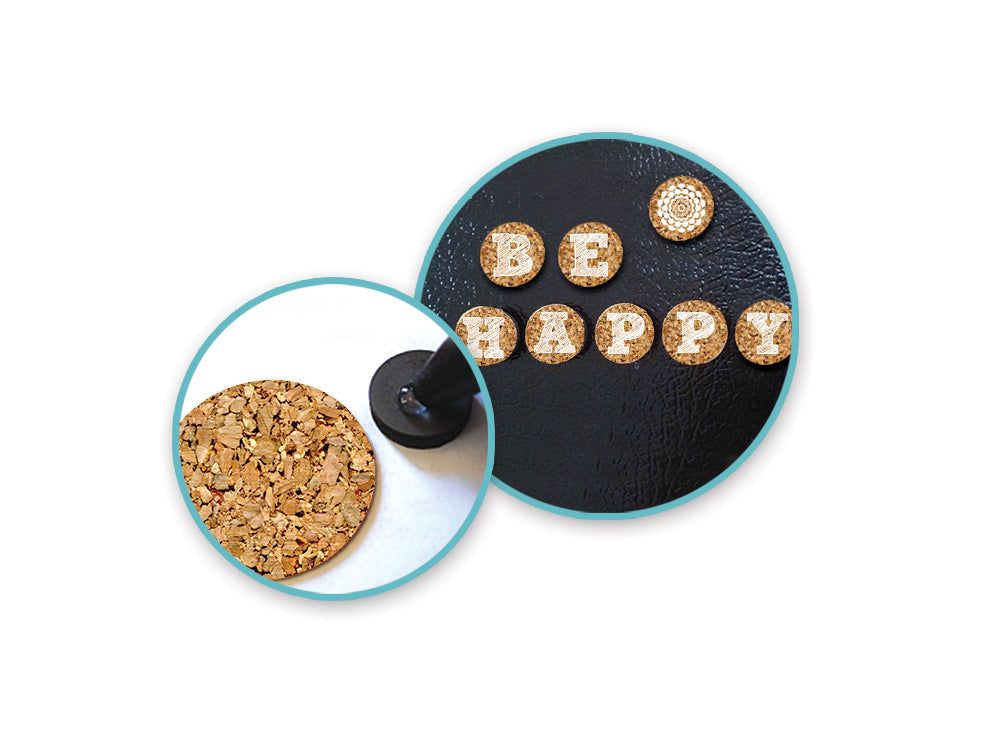 Magnetic Buttons: 15mm 14pcs/pk On Mirror