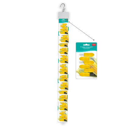 CORN HOLDERS (6) CLIP-STRIP 12/UNITS