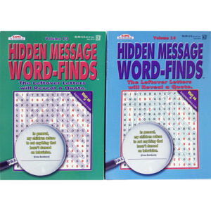 Book Word Finds Hidden Message