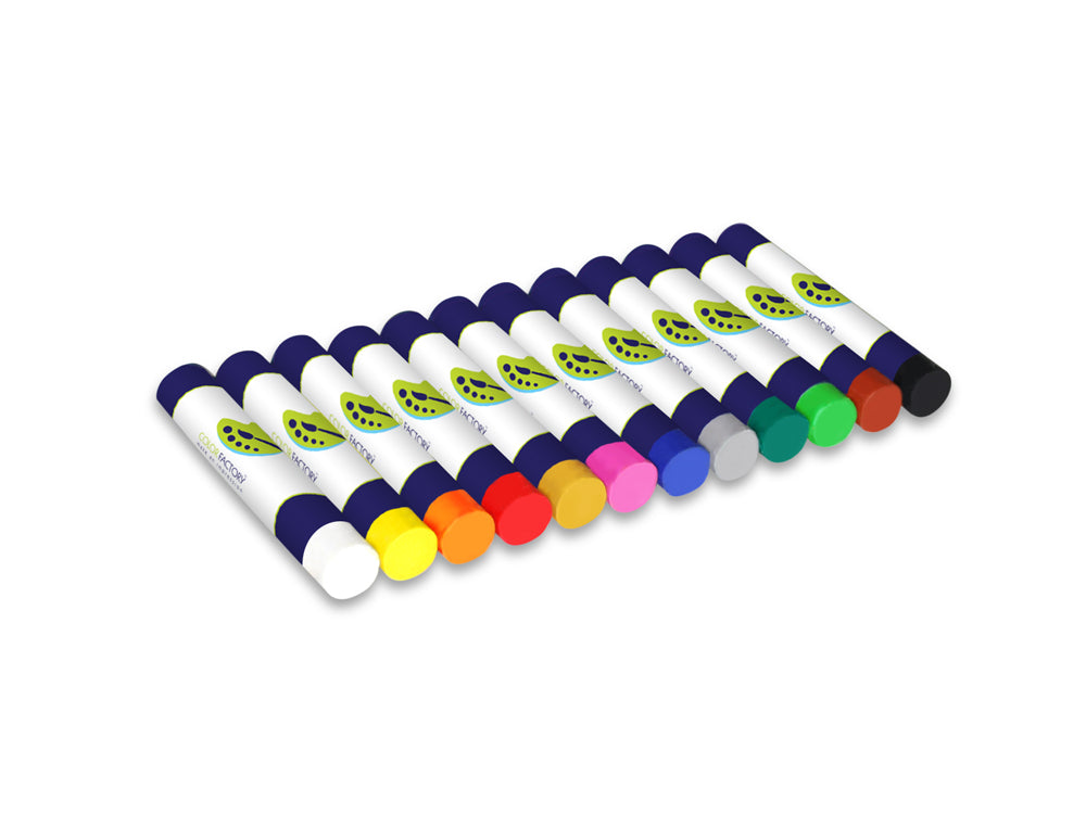 Color Factory: Oils Pastels Brights Color Assortment 12ct