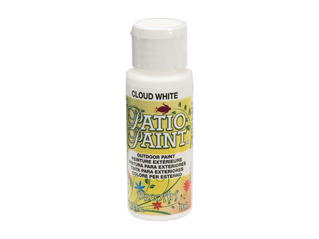 Patio Paint: 2oz Outdoor Paint 1-Step DCP06-75 DCP14 Cloud White