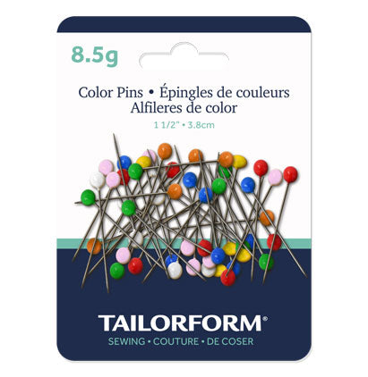 COLOUR PINS - EXTRA LONG