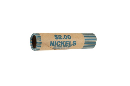 N.F.S PAPER $0.05 COIN ROLLERS 36/PK