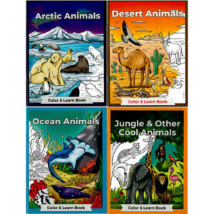 Book Color & Learn Arctic