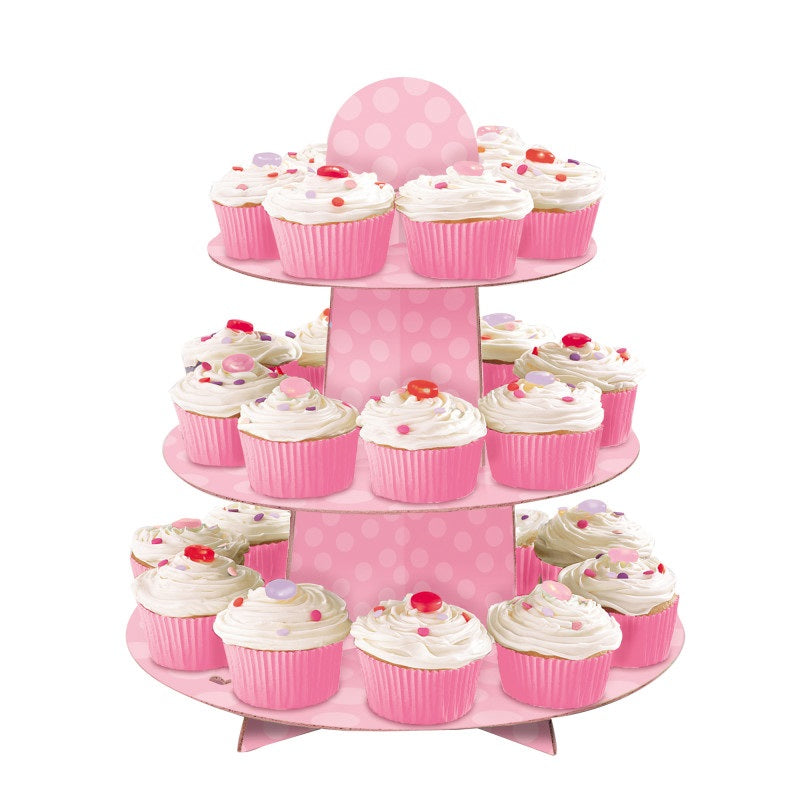 Pink Cupcake Stand