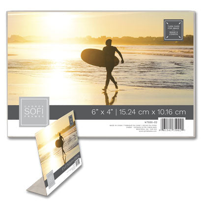 Borderless Standing Frame6"x4" Acrylic