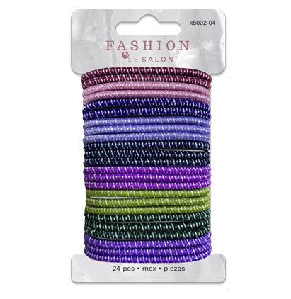 HAIR ELASTIC - 24 PCS 8*14CM