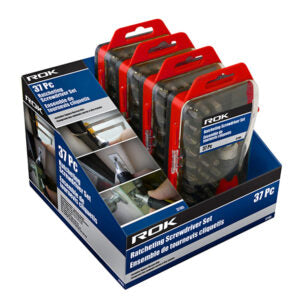 Screwdriver/Bit Ratchet Set 37Pc