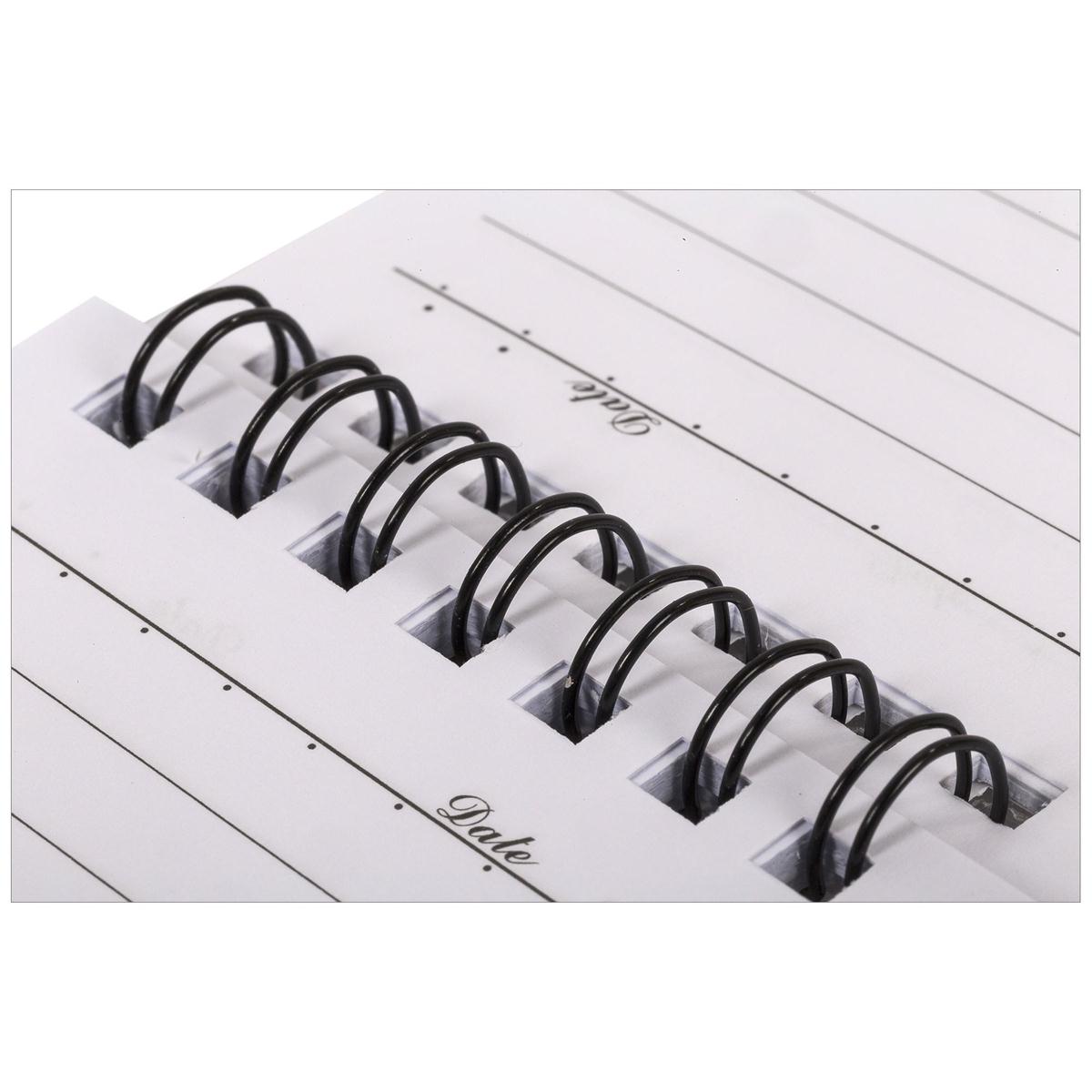 O.WKs. Plastic Cover Note Pad, 120-page, 48/dsp